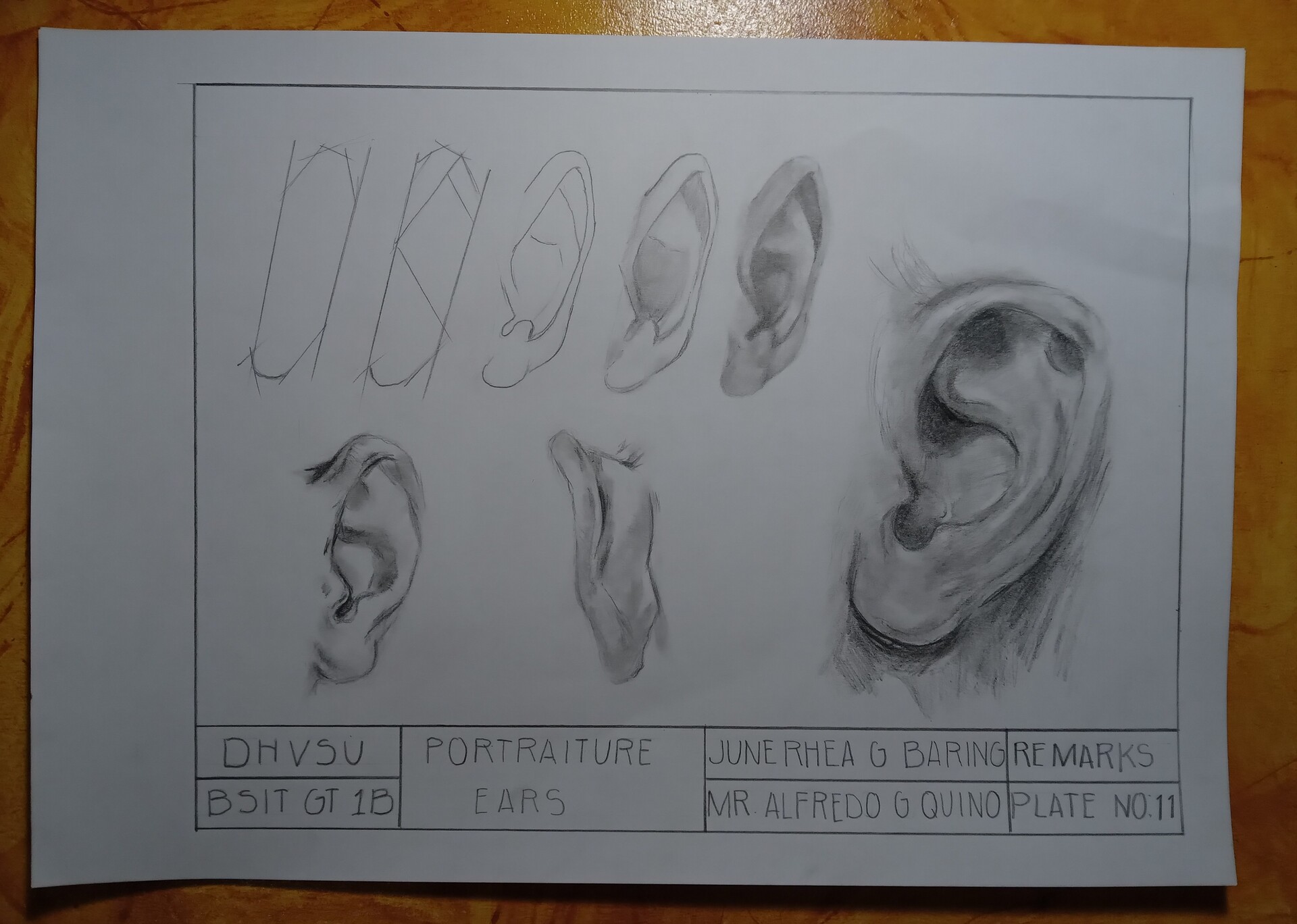 ArtStation - PLATE NO: 11 PORTRAITURE EARS