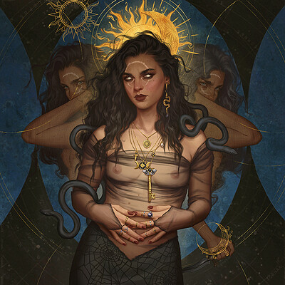 ArtStation - Athena, Fernanda Suarez  Athena greek goddess, Athena  goddess, Greek goddess art
