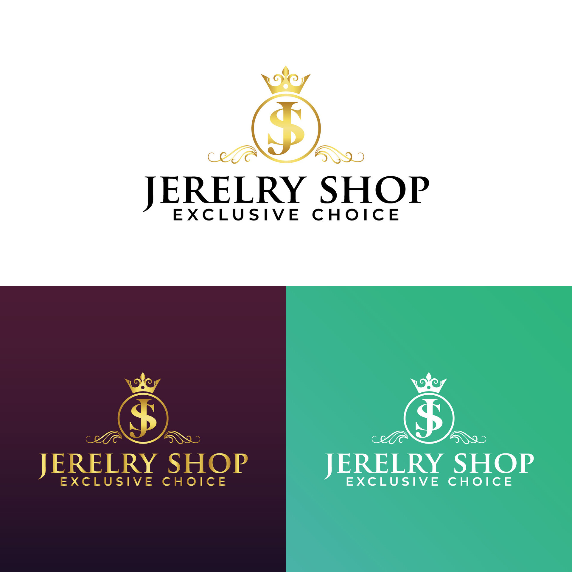 ArtStation - Jewelry Shop Logo Design  Creative Logo