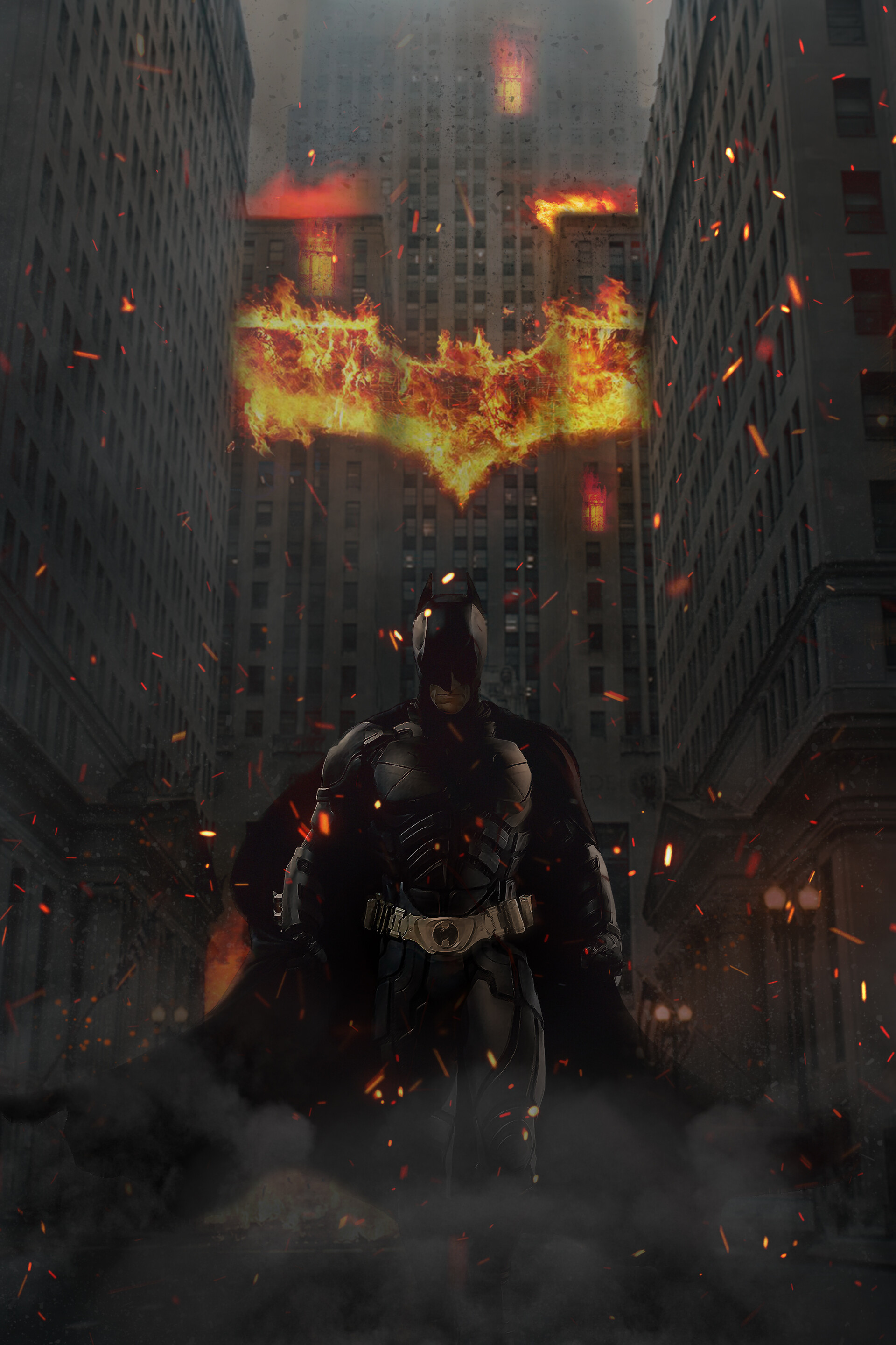 ArtStation - Print - Batman The Fallen Knight