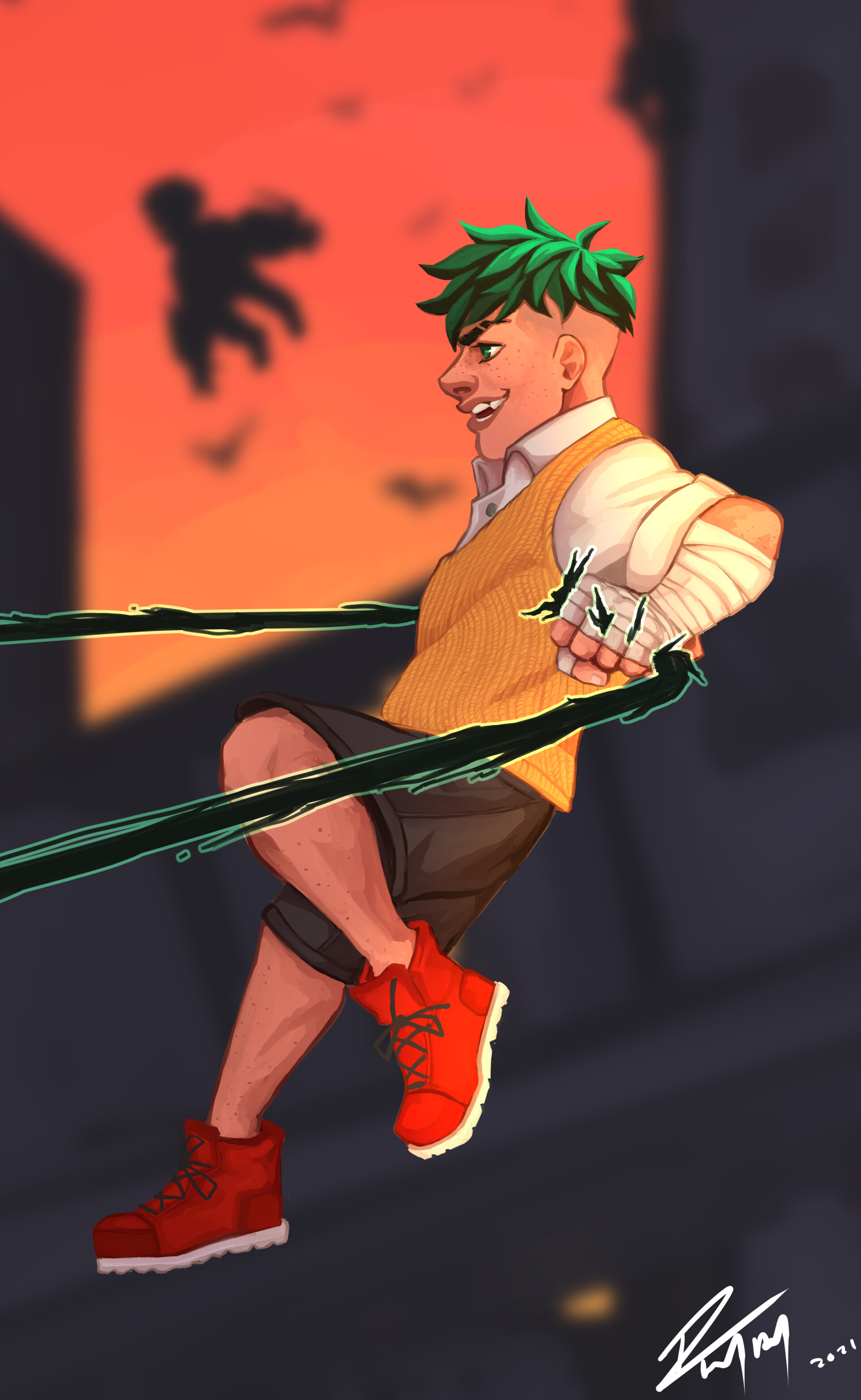 ArtStation - Izuku Midoriya