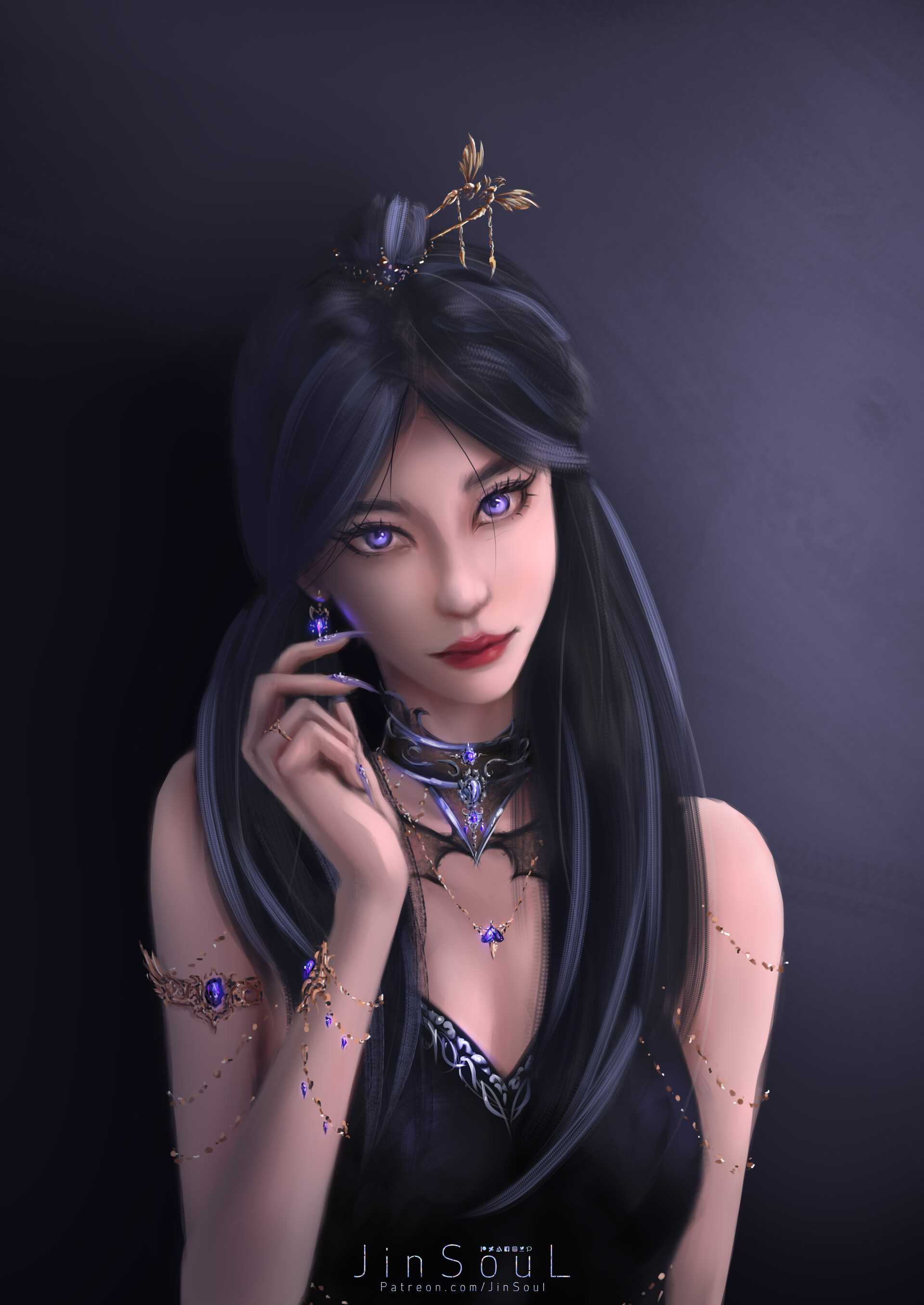 ArtStation 💜A m e t h y s R a v e N💜