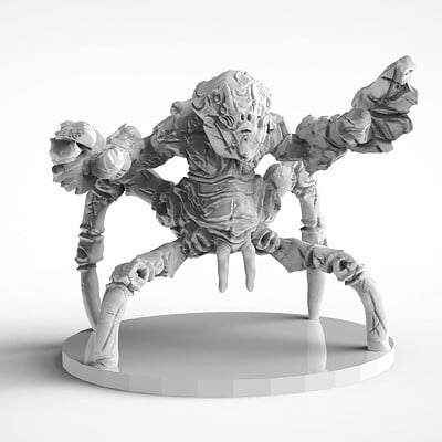 3D Printable Doctor Octopus by Jared Veloria