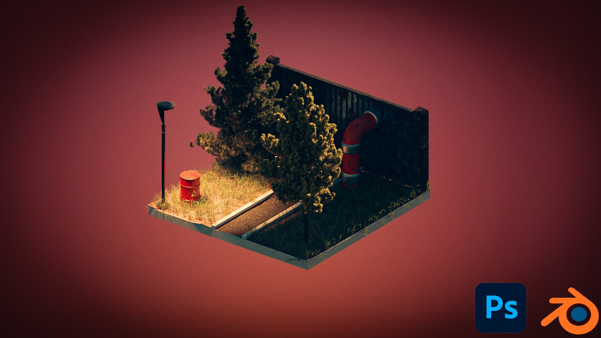 ArtStation - Isometric Environment