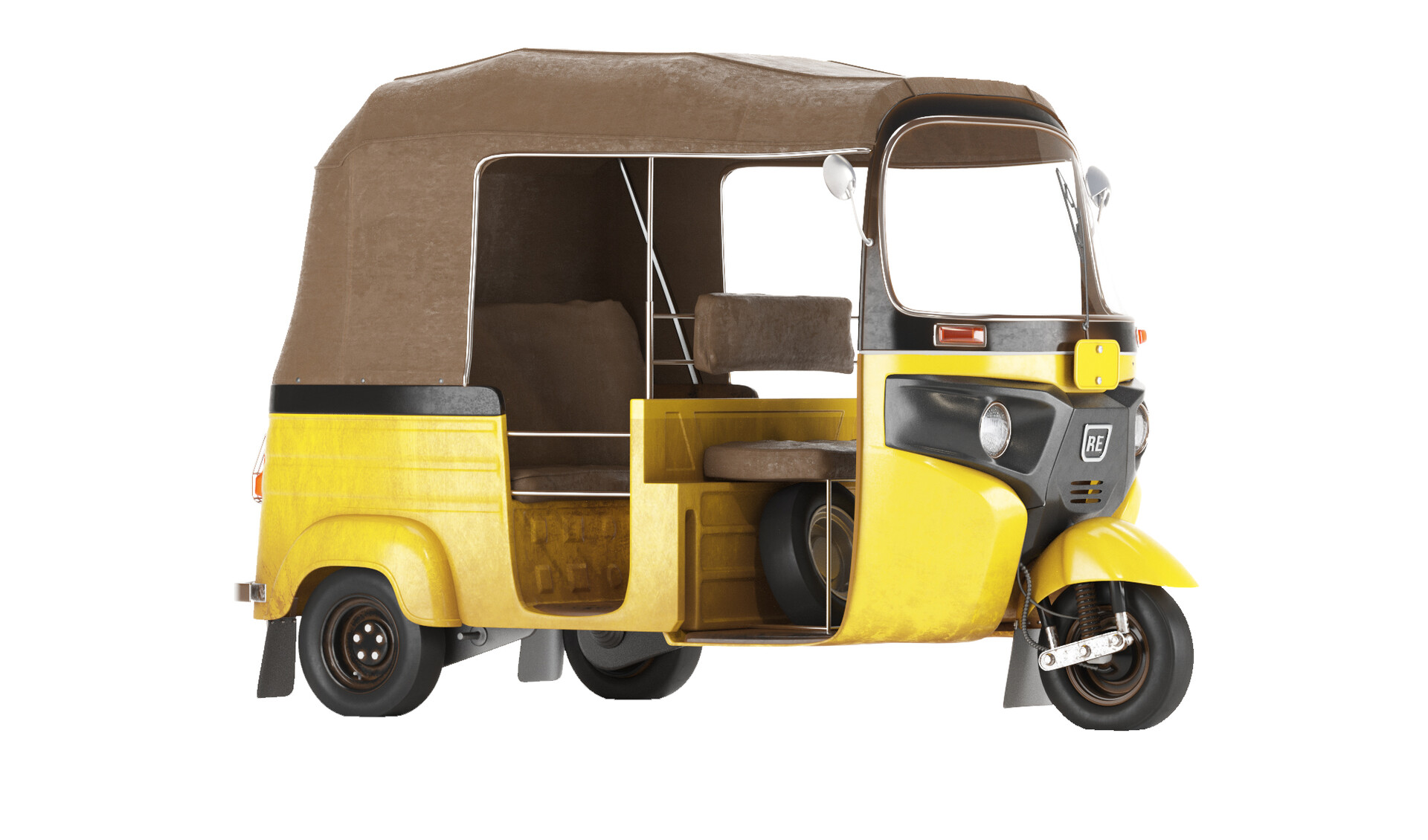 ArtStation - Auto Rickshaw Mini Taxi 
