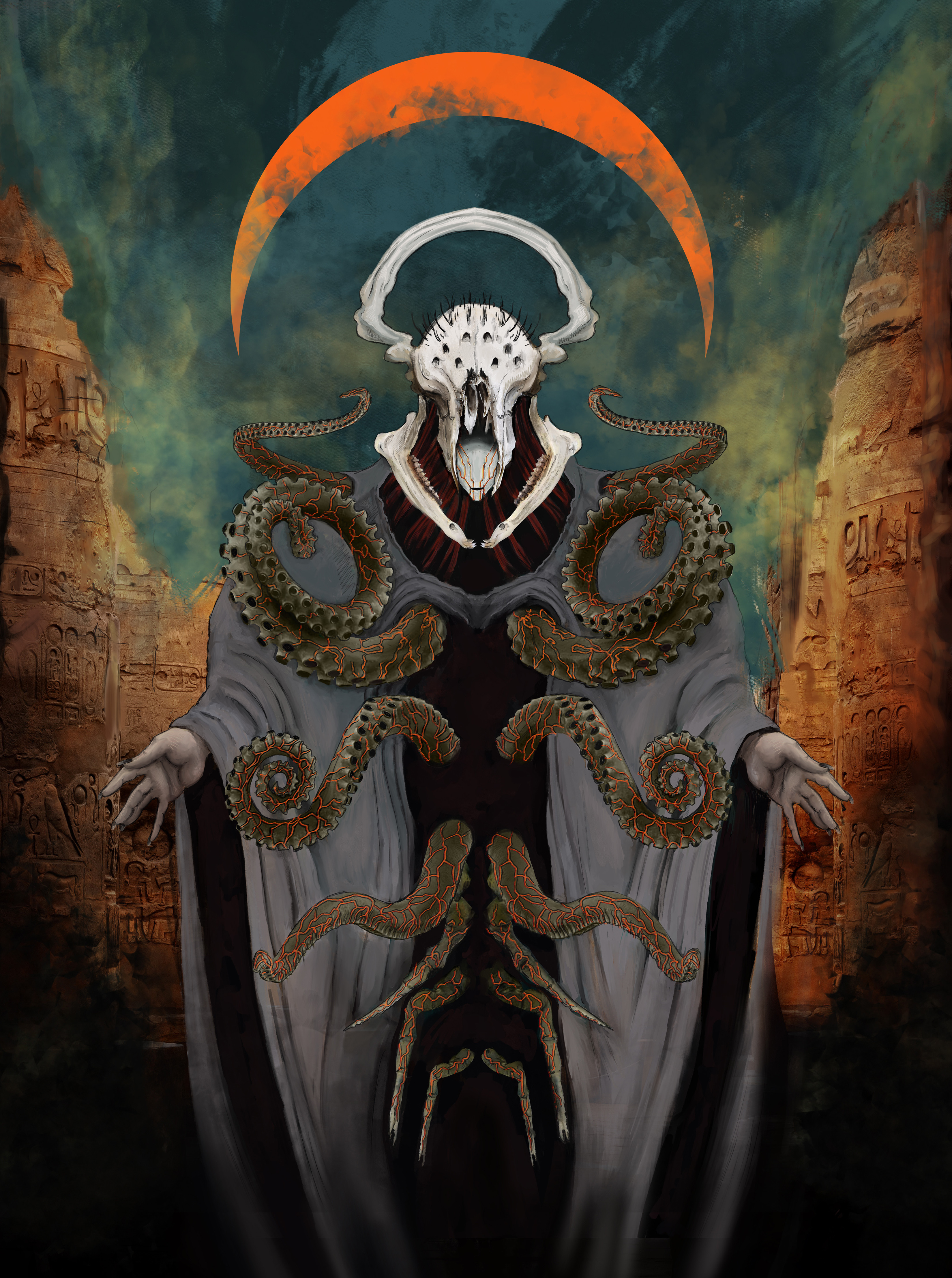 Some fun Lovecraftian thing I decided to work on recently. 