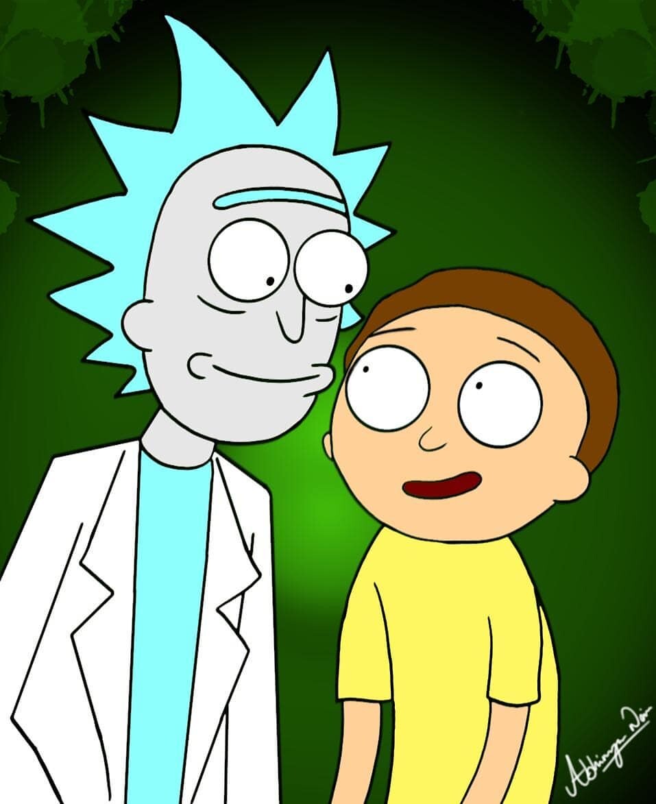 ArtStation - Rick and Morty