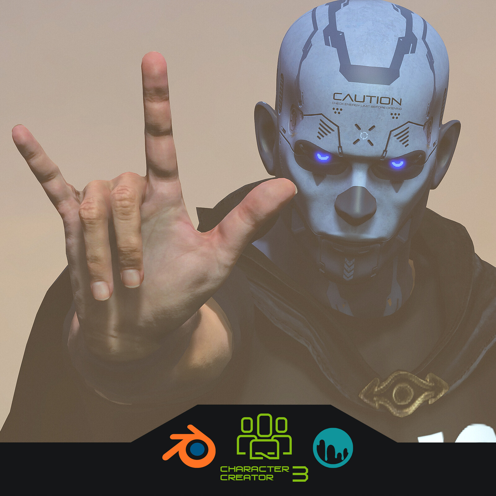 CC3+ Cyberpunk Character