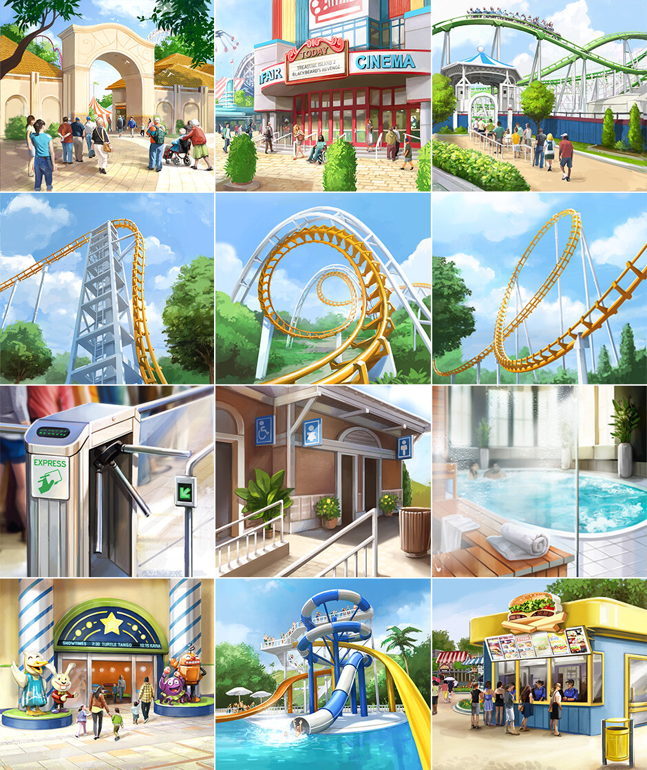 Park Illustrations