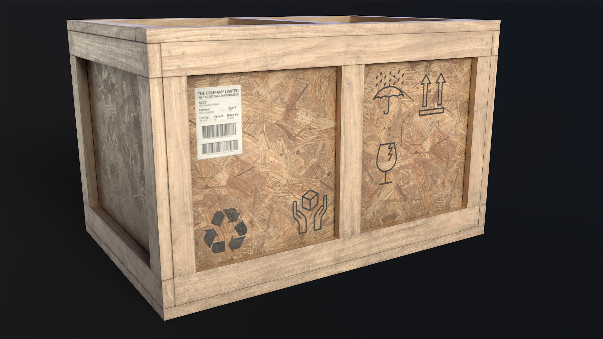 ArtStation Wooden Crate