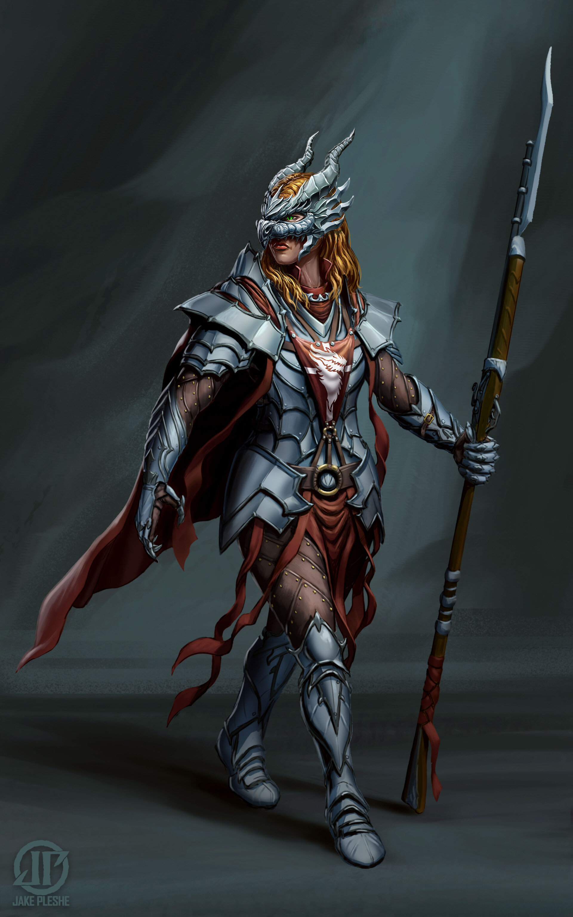 ArtStation Paladin Sorcerer of Bahamut