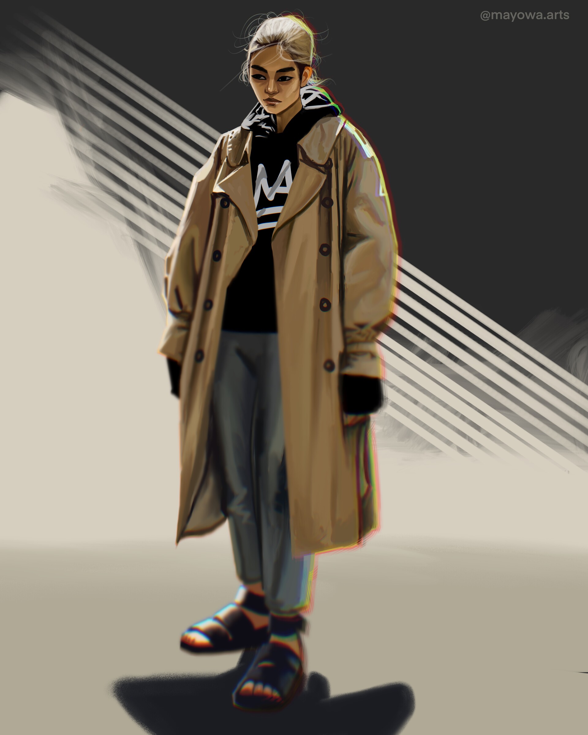 ArtStation - Street fashion illustration