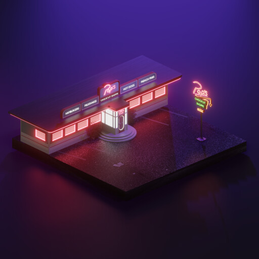 ArtStation Pop’s Chock’Lit Shoppe in Riverdale Netflix