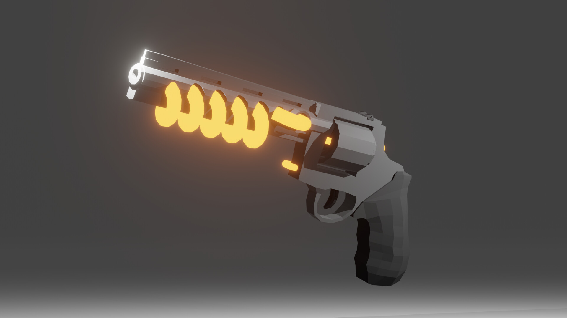 ArtStation - Futuristic Revolver