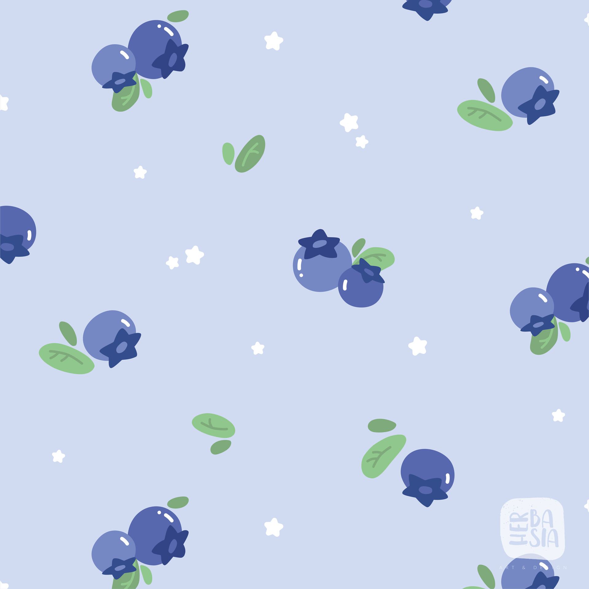 ArtStation Blueberry Pattern