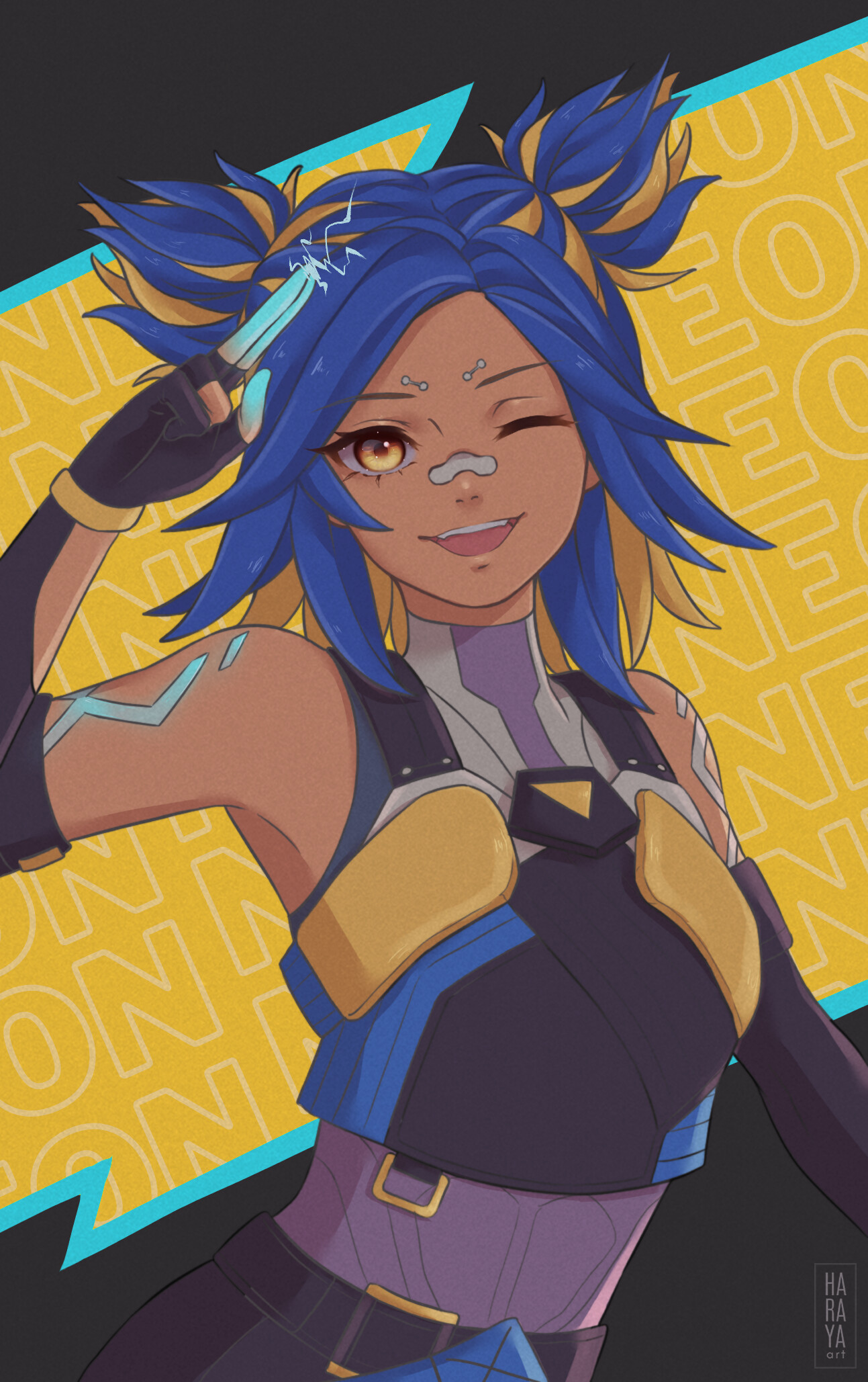 ArtStation - Neon Fan Art