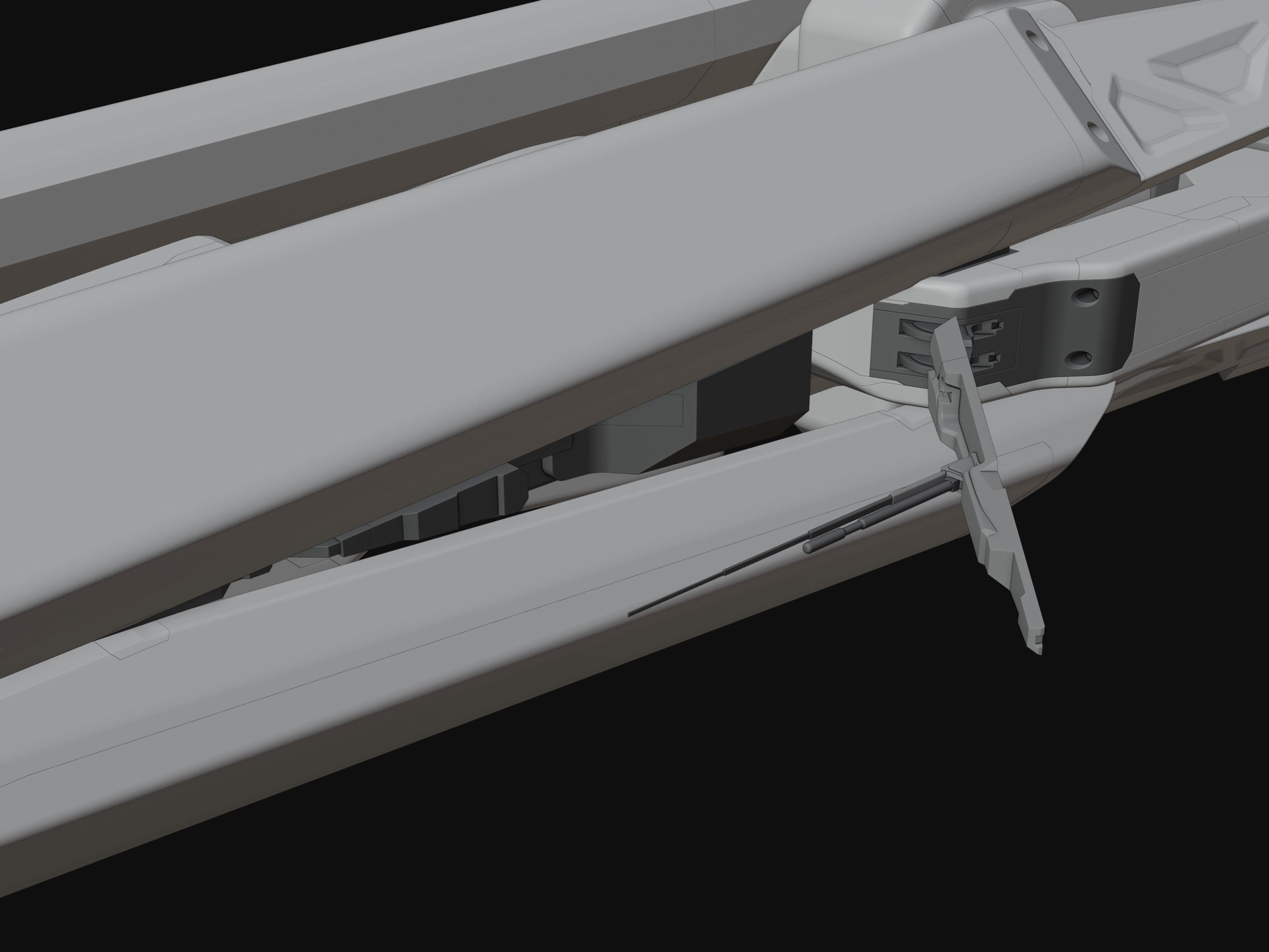 Deployed communication fin