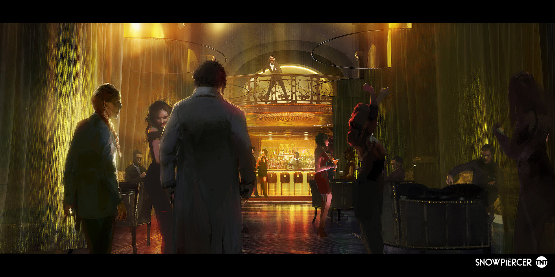 Ev Shipard Snowpiercer Train Cars