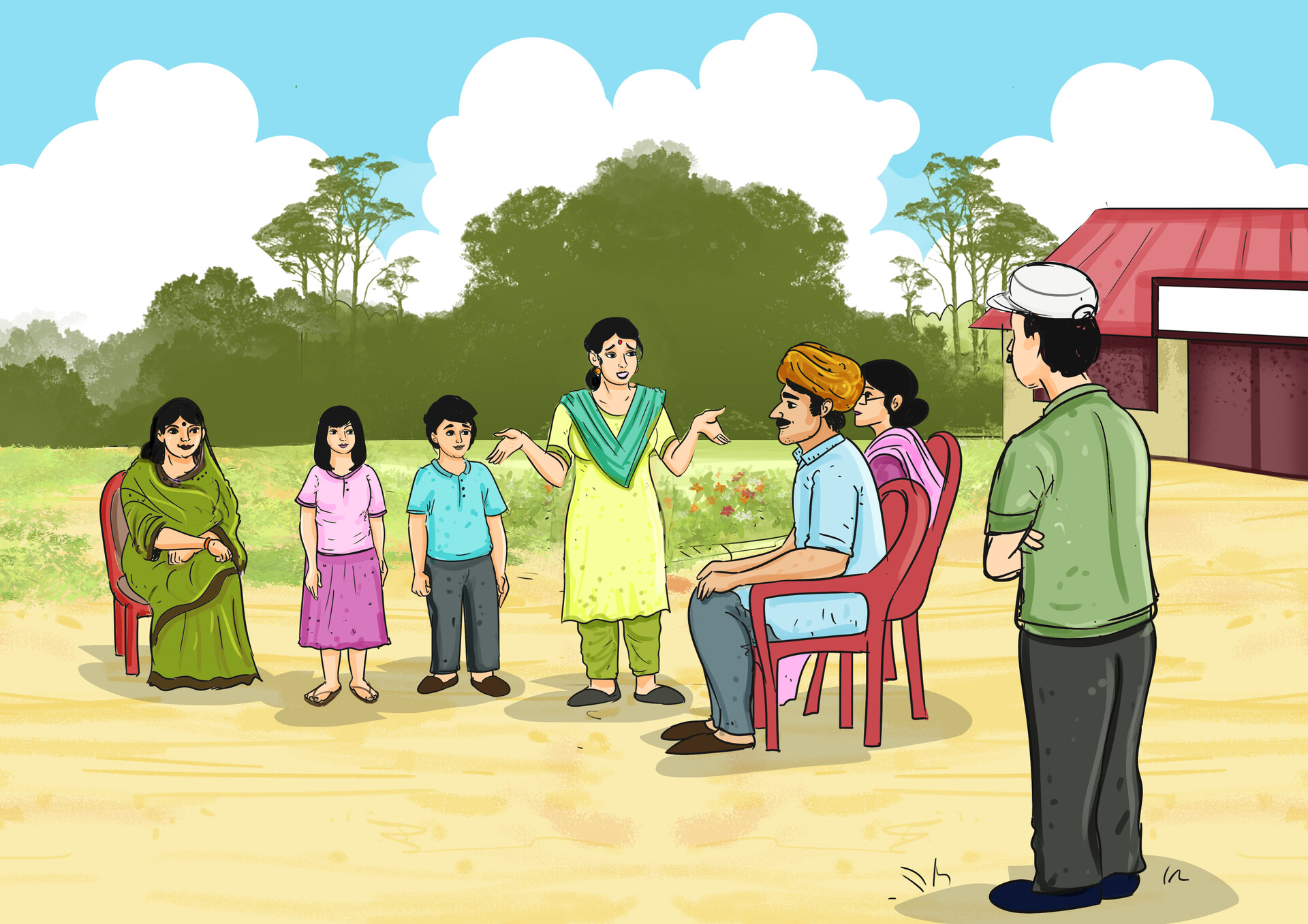 Panchayat - Term 1 Chapter 3 | 3rd Social Science