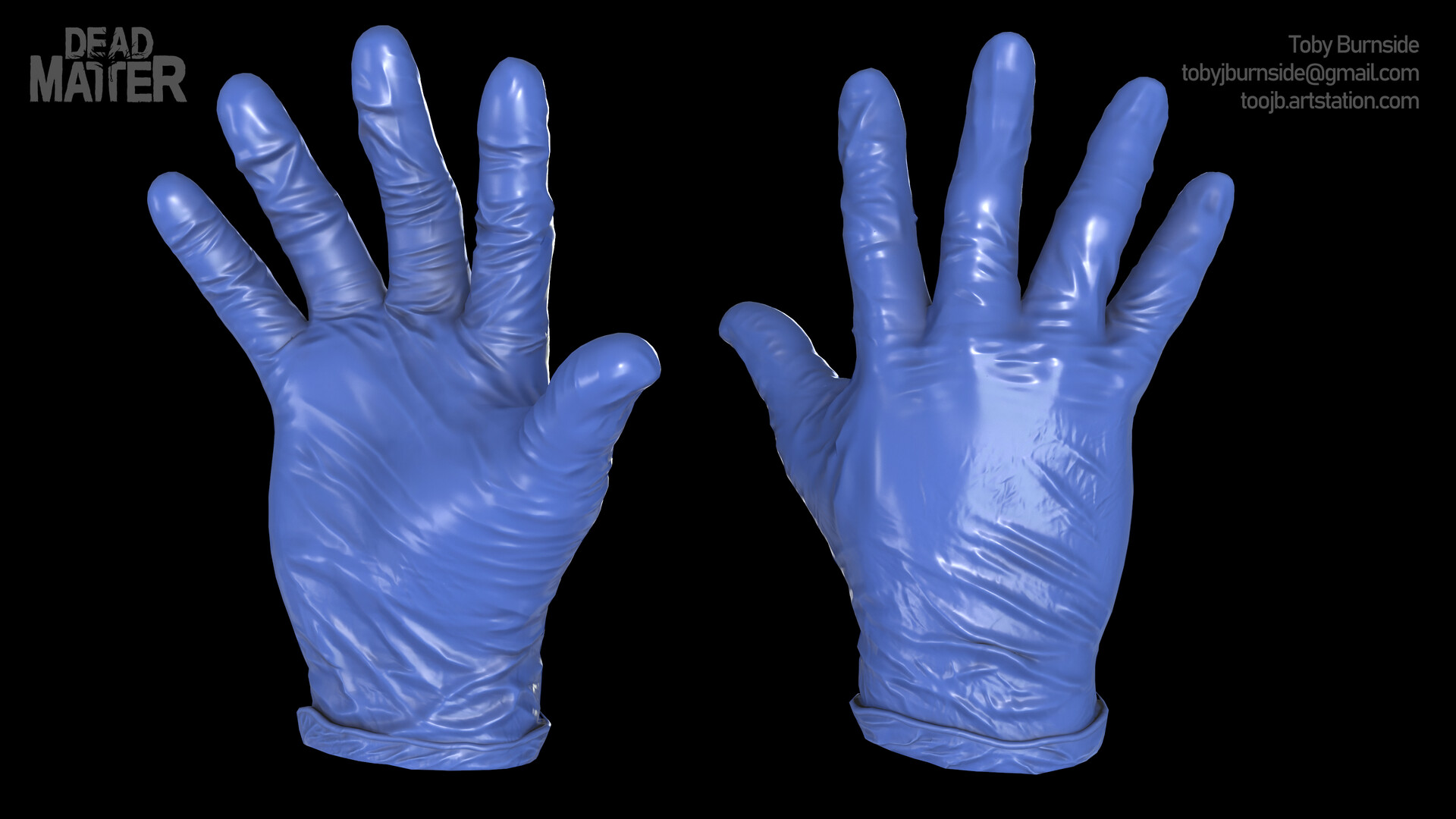 Toby Burnside Surgical Gloves Dead Matter