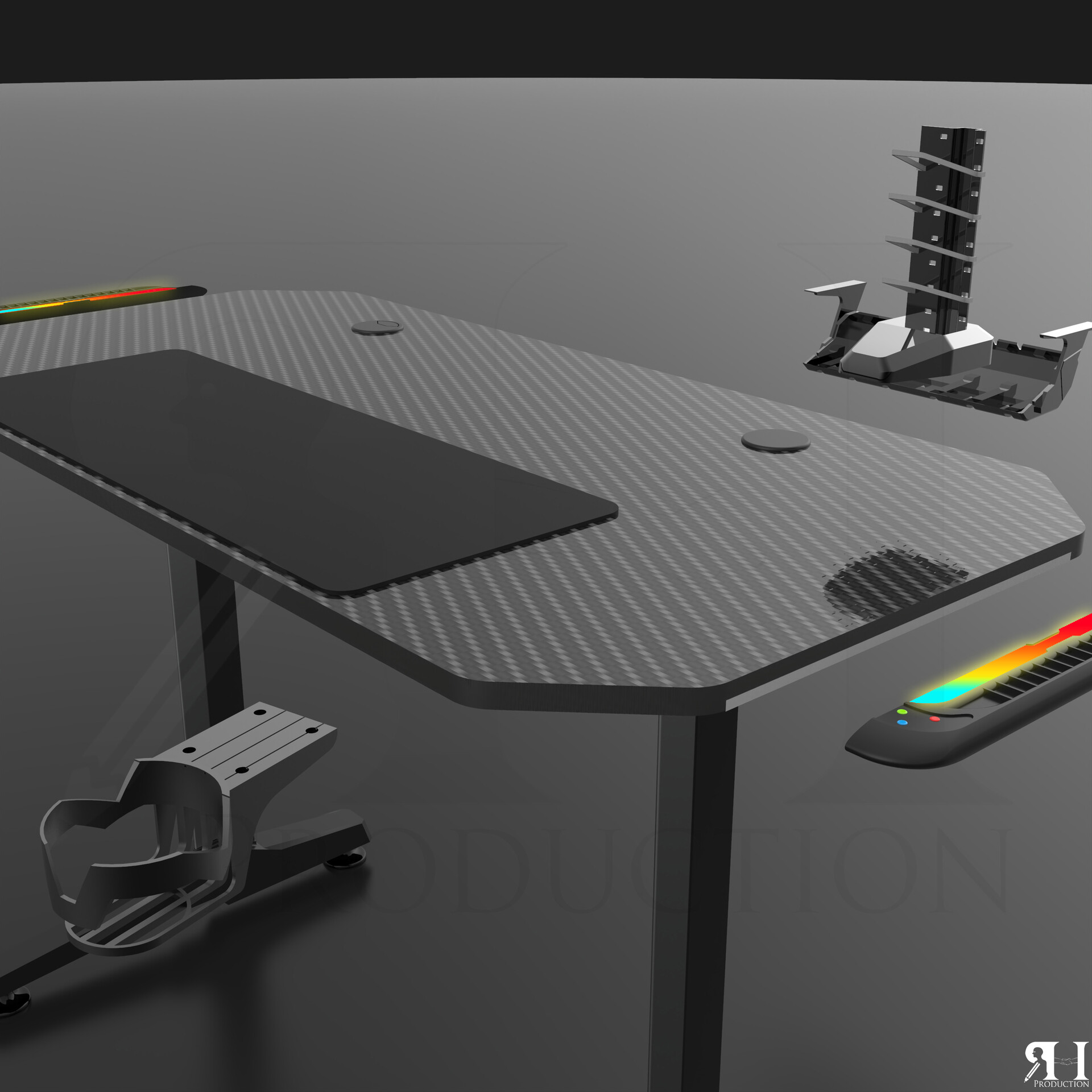 ArtStation - PC Multi Funcation Table Design