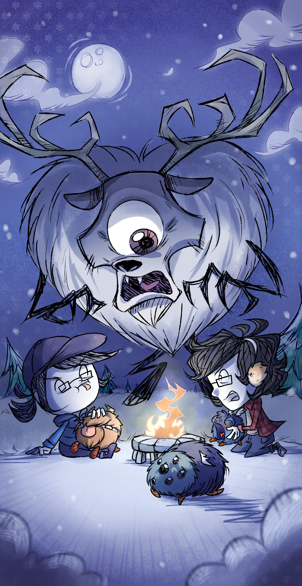 ArtStation Don't Starve Phone Wallpaper For Me & My Friend