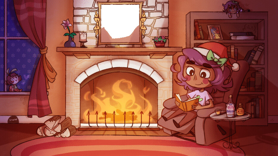 ArtStation Goose Boose Christmas Stream Wallpaper 2018