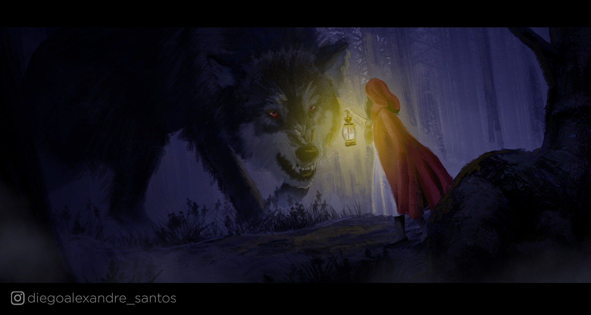 ArtStation - Little Red Riding Hood
