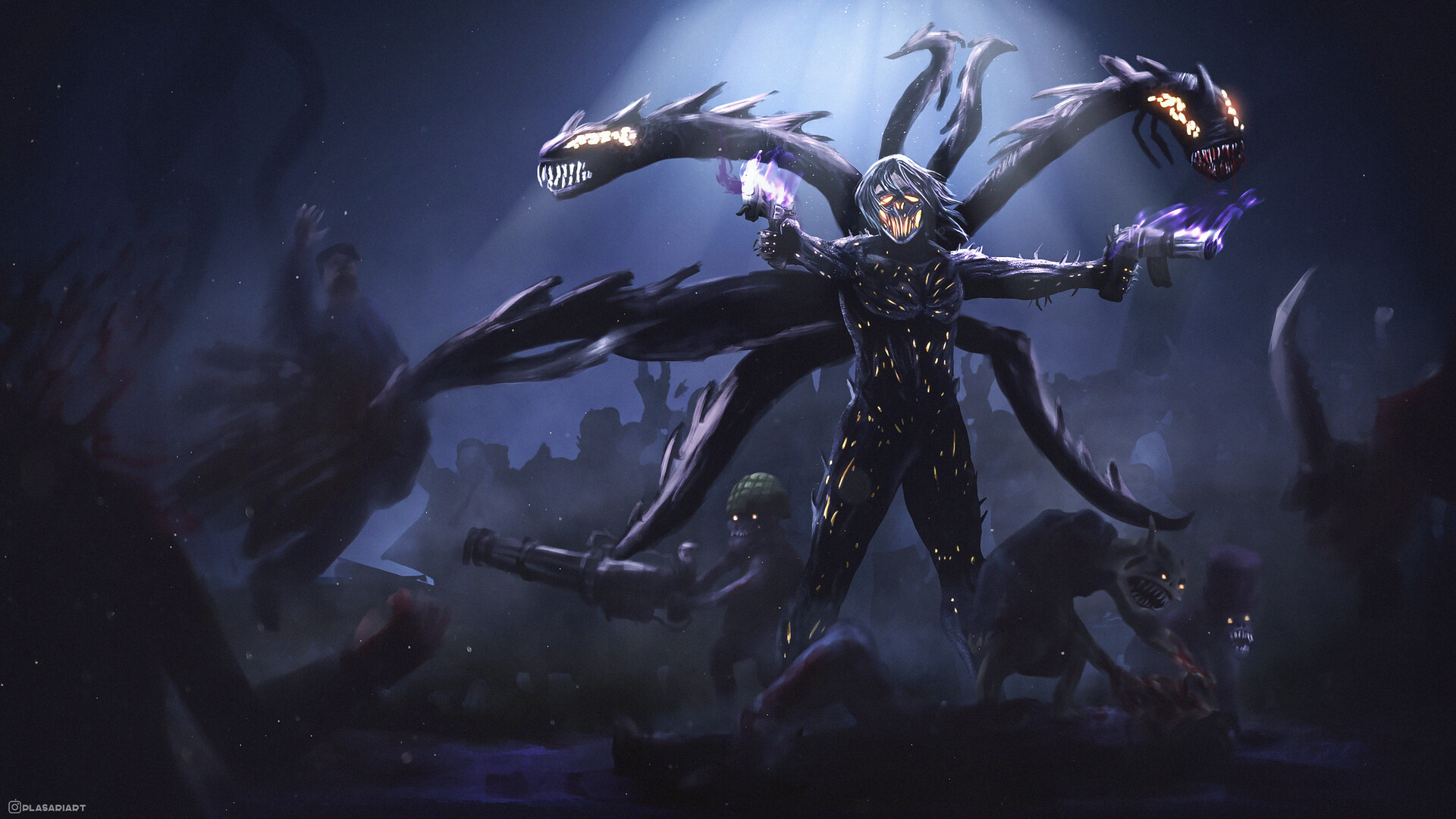 ArtStation The Darkness Fan art