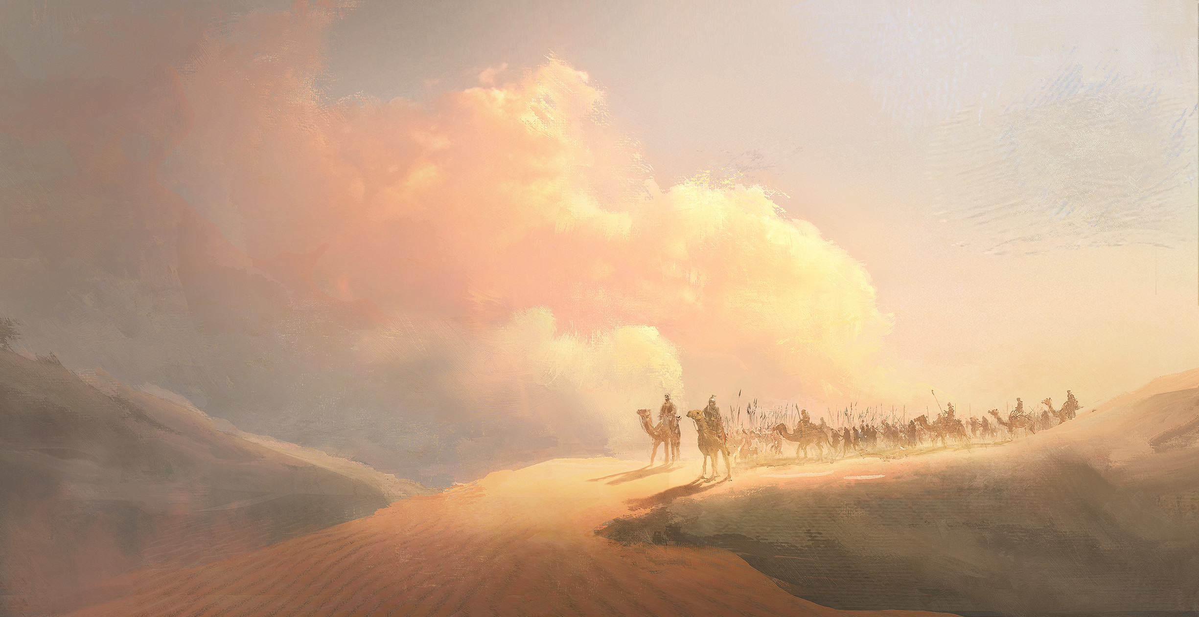 Mongols  Trek Across the Desert