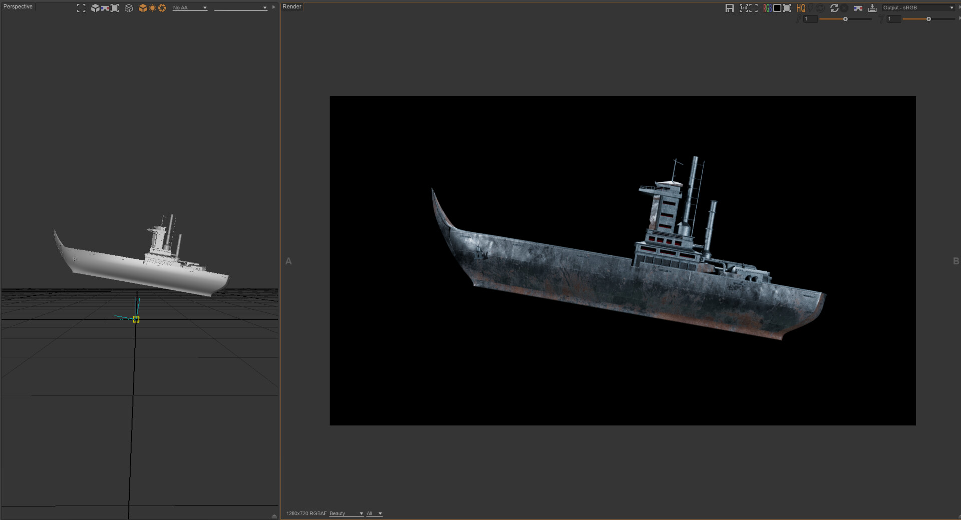Egert Kanep Avatar fanart Fire nation ship in ice