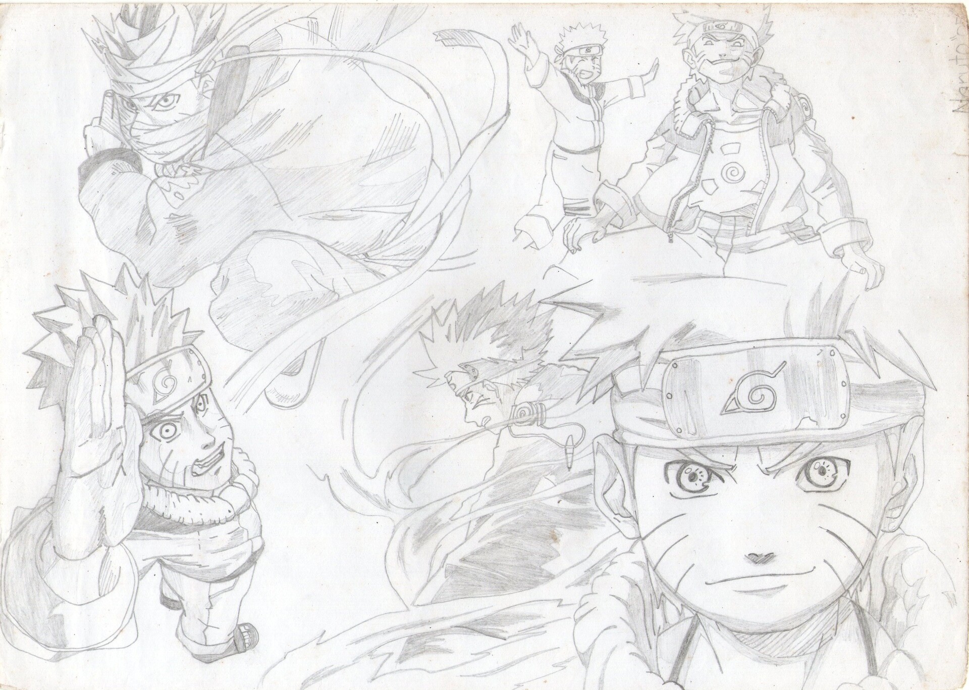 ArtStation - Naruto drawing