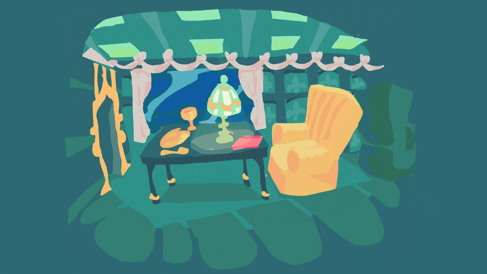 Train car background C