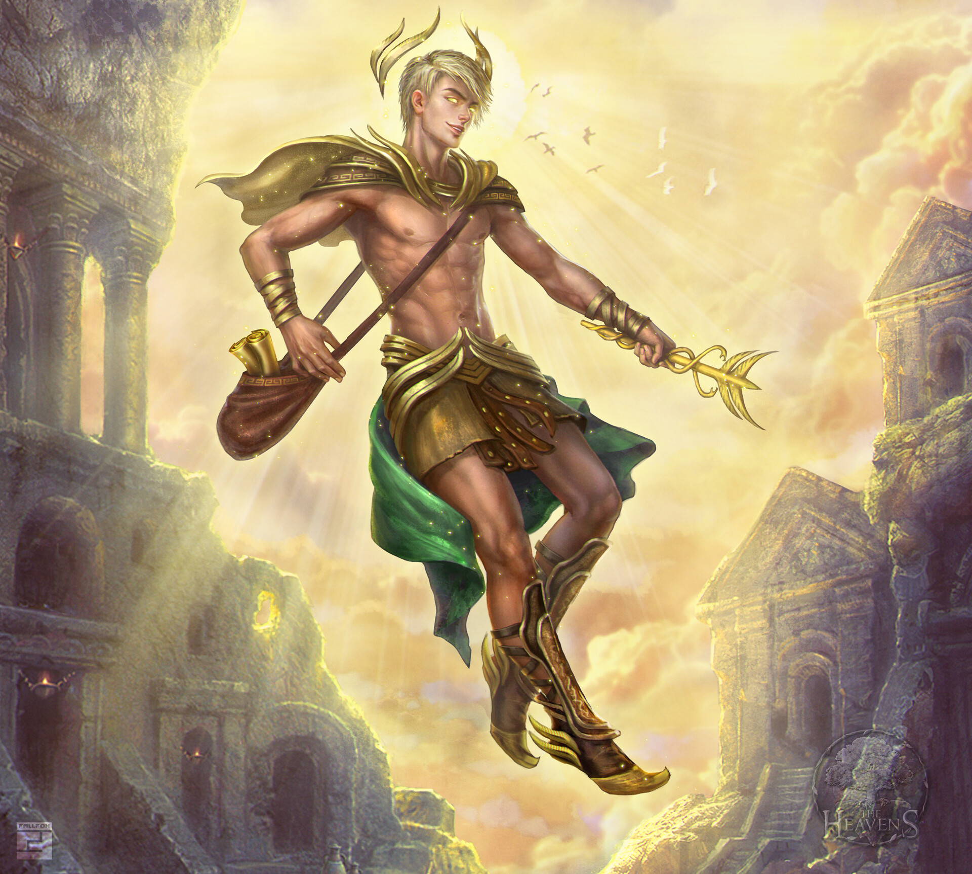 Hermes Olympian God Greek Mythology - Hermes - Phone Case