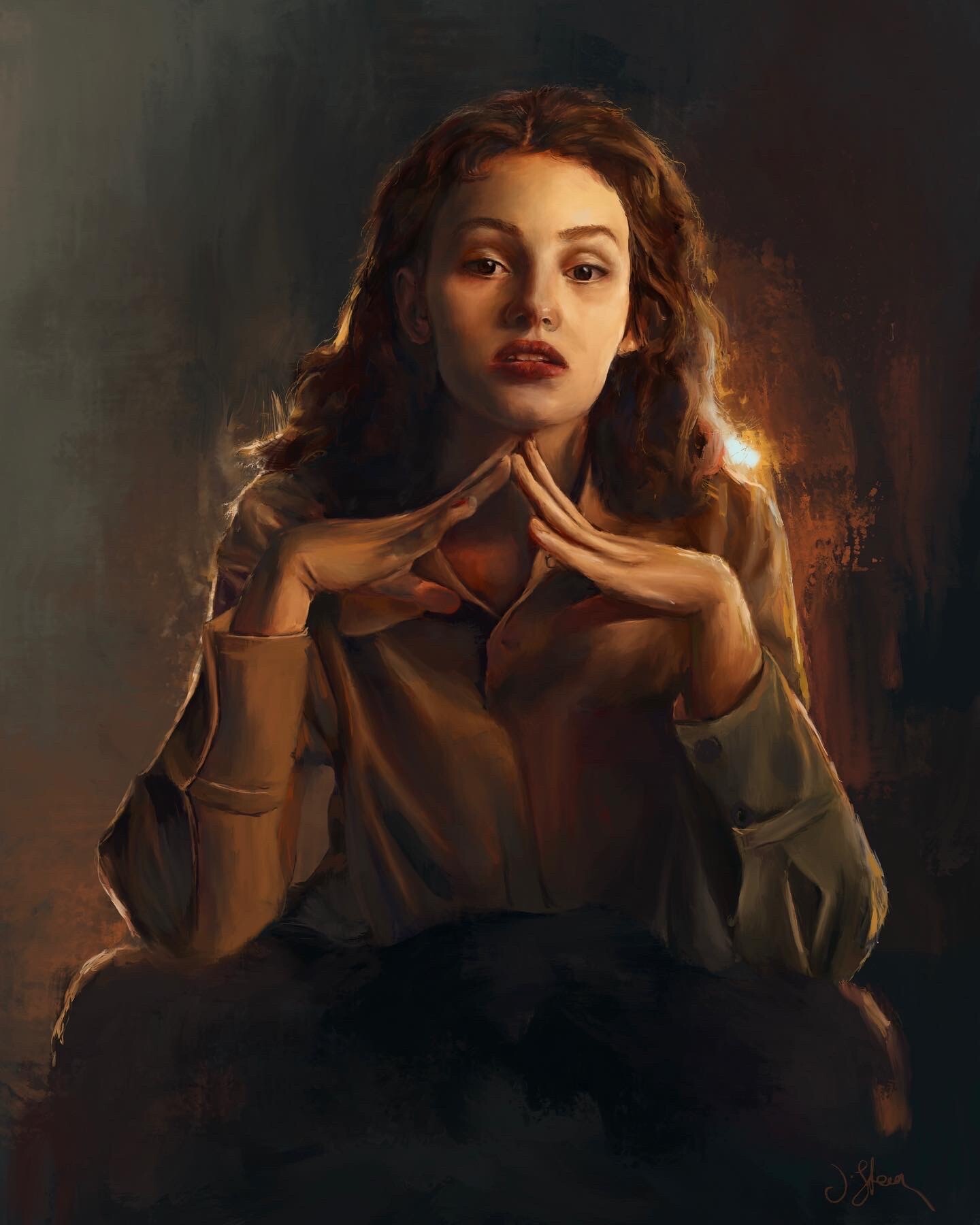 Jessica Steen Portrait Study π