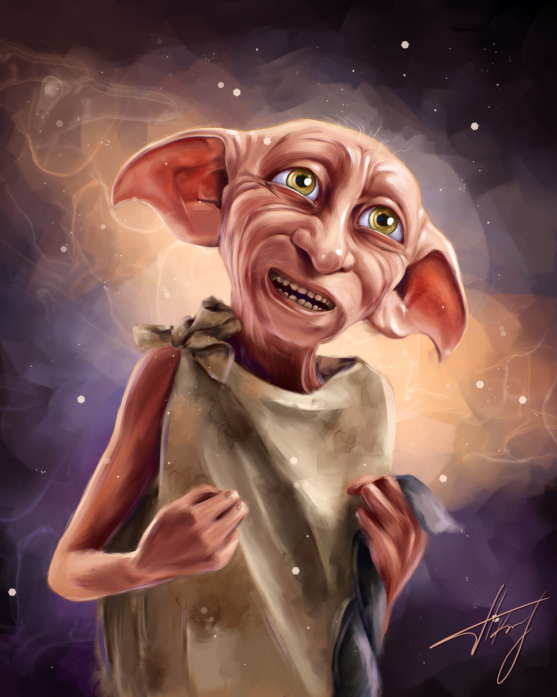 ArtStation Houseelves — Dobby