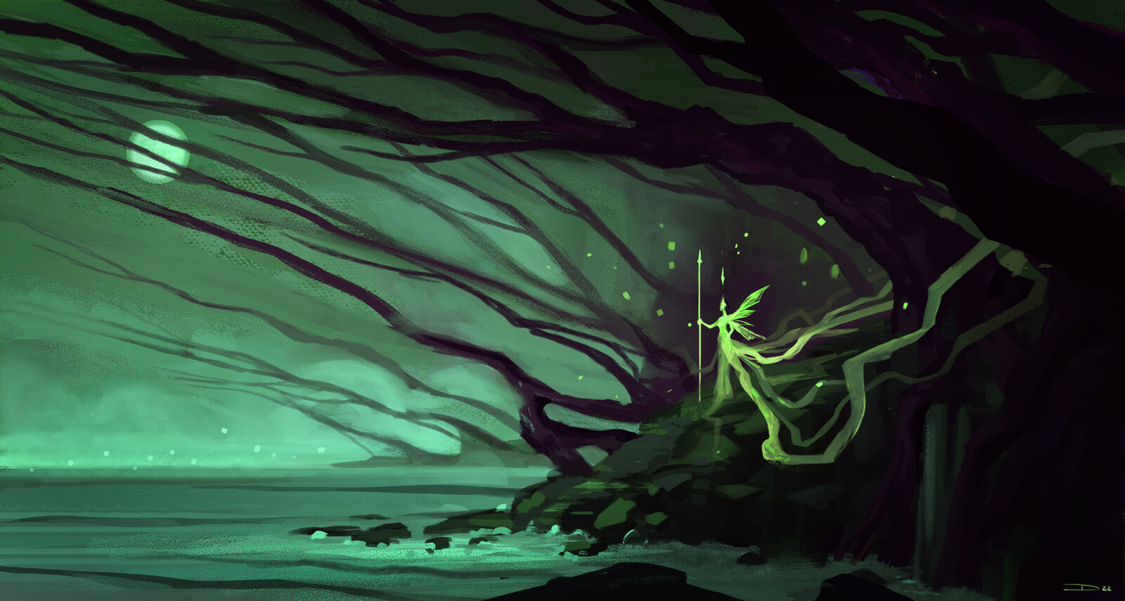 Crooked Forest - Speedpaint