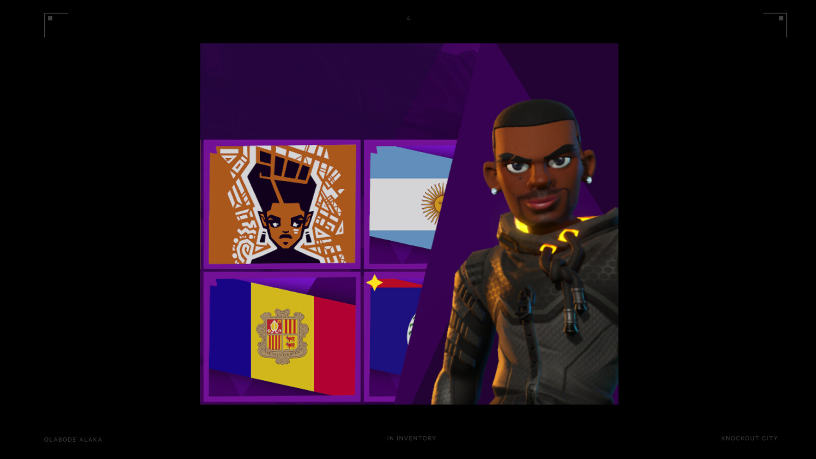In game Inventory