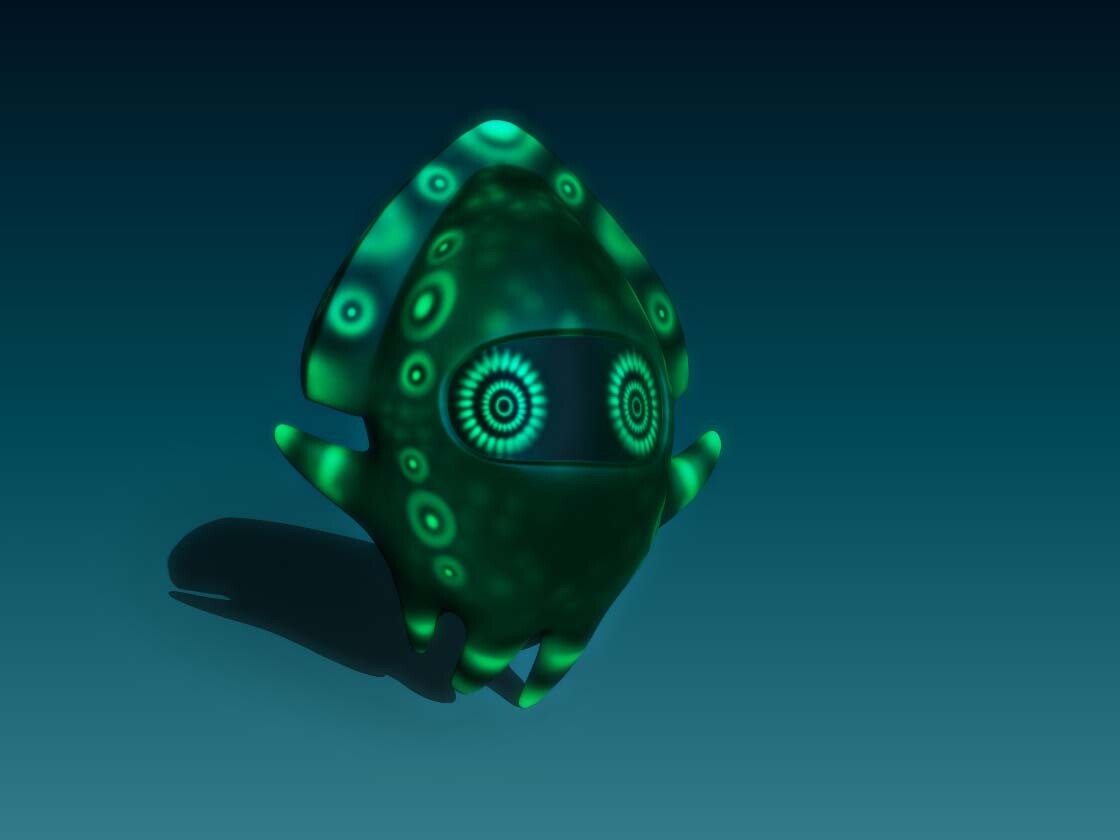 ArtStation Blooper costume by Lara Bading