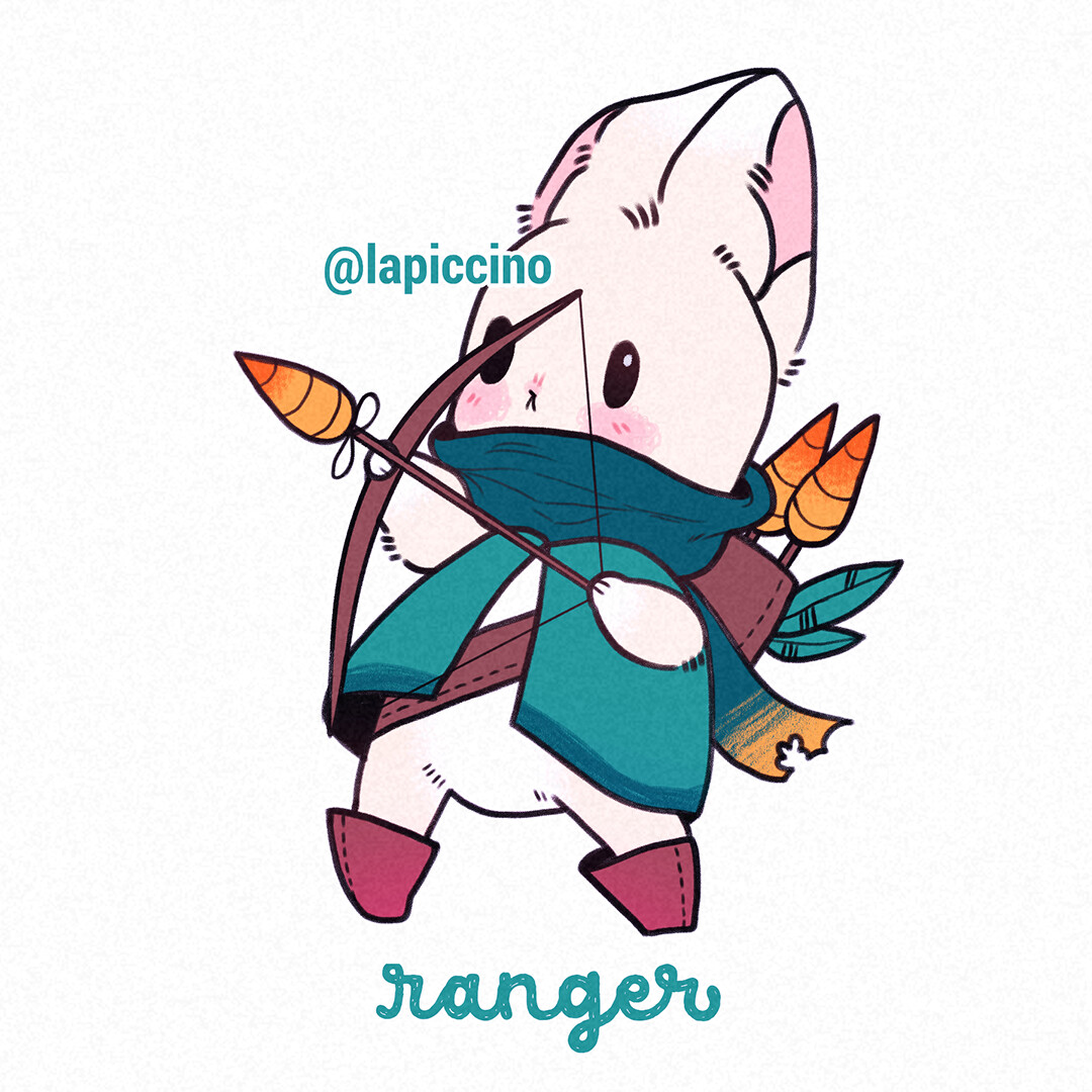 Bunny RPG: Ranger by Flávia Ninsk : r/ImaginaryArchers