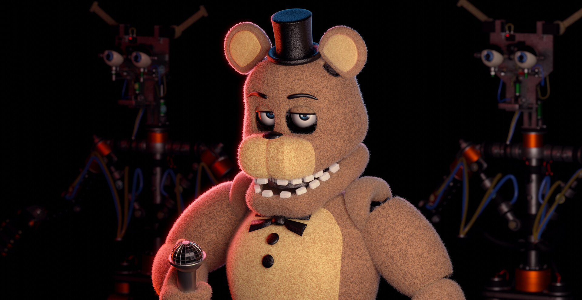 I remade iconic FNaF renders with the movie models for the 9th anniversary,  which renders should I remake next with the movie models? :  r/fivenightsatfreddys