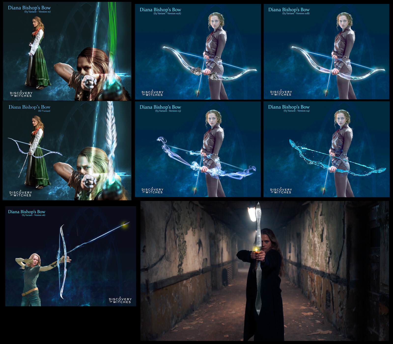 2D - Concept Art - A Discovery of Witches (Production Concepts)