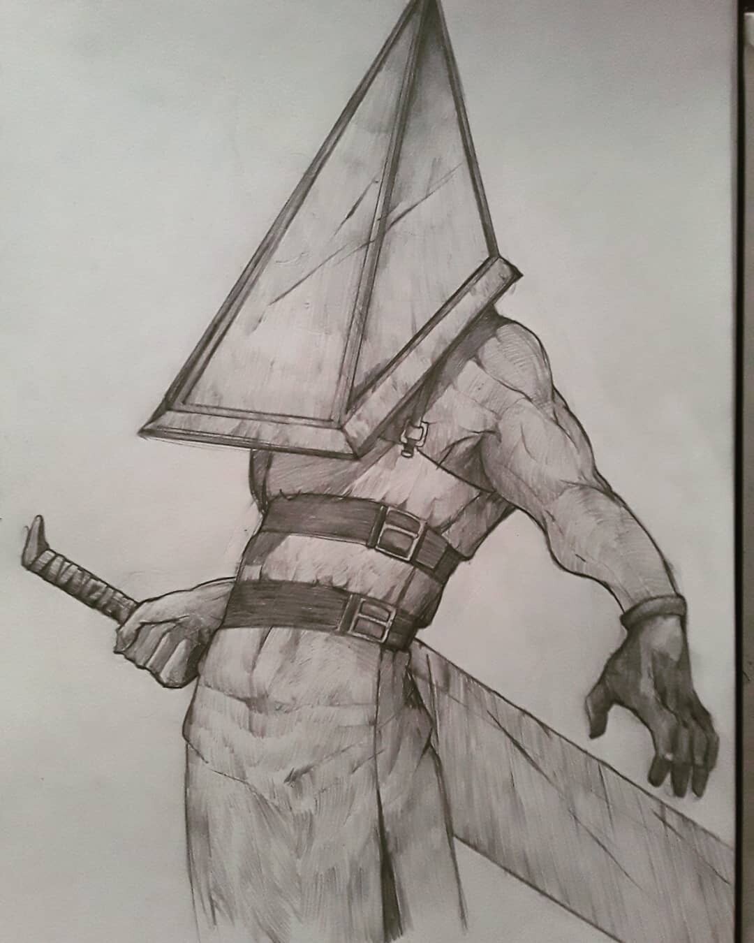 Pyramid Head Silent Hill 2 Personagem de videogame Fan art, disse