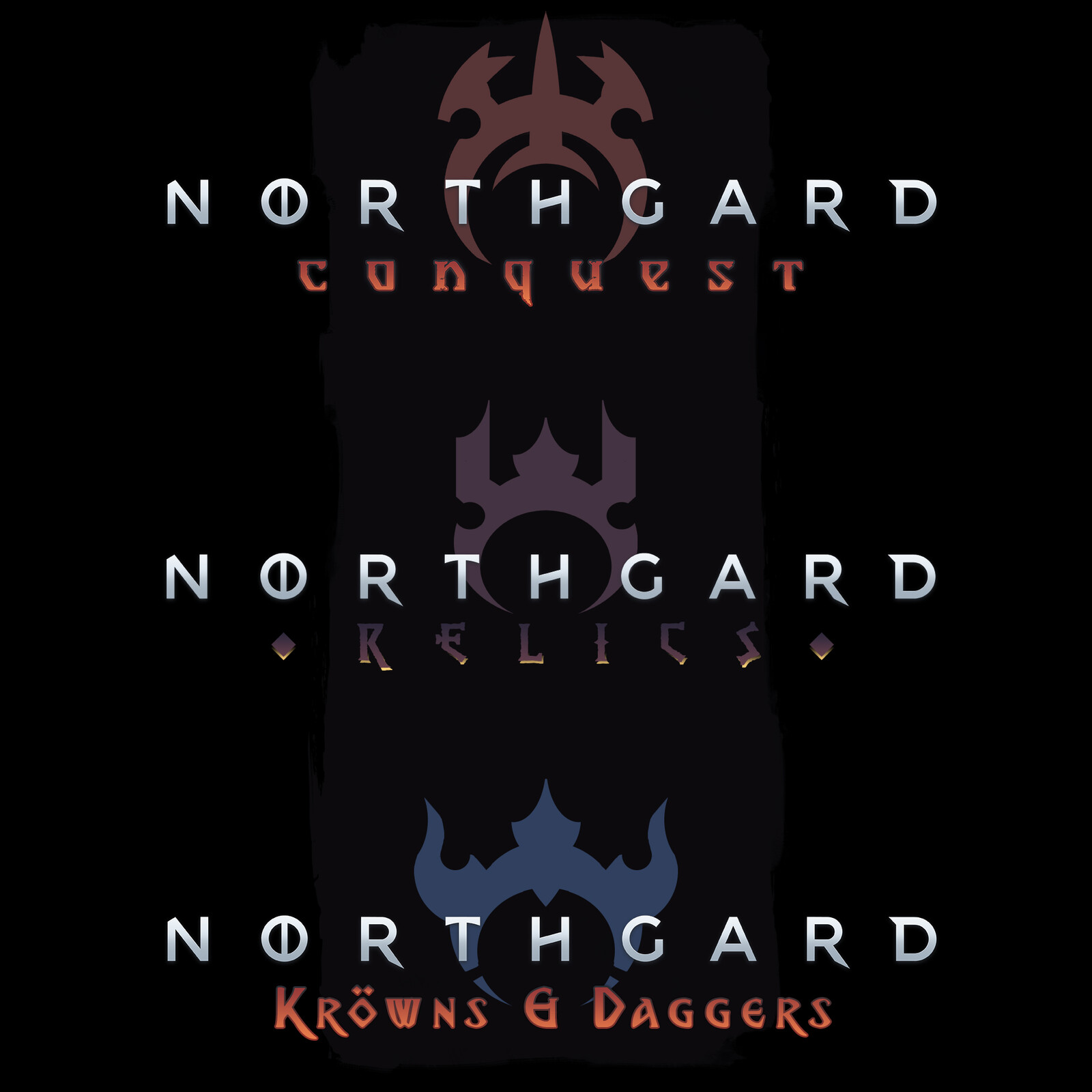 Logos of NORTGHARD's late seasons