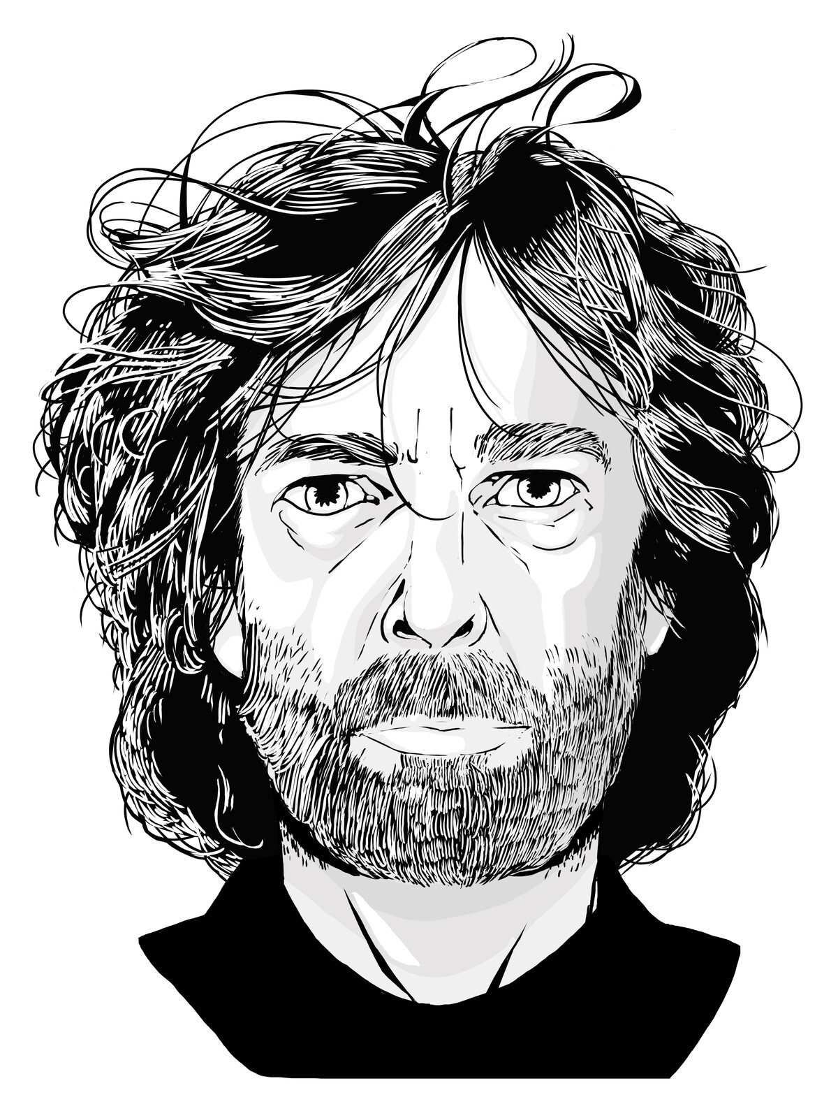 Neil Gaiman Portrait