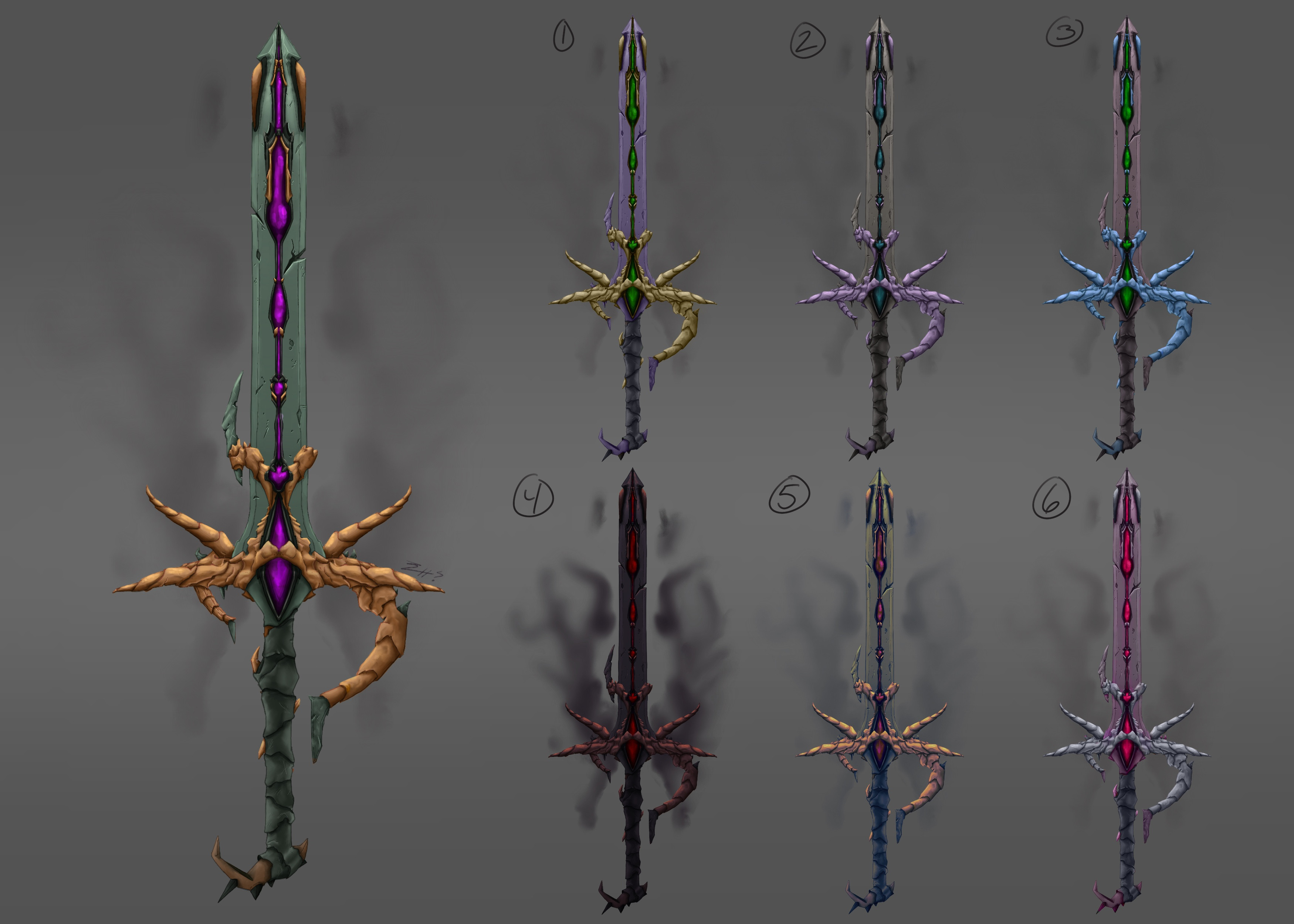Color variant exploration