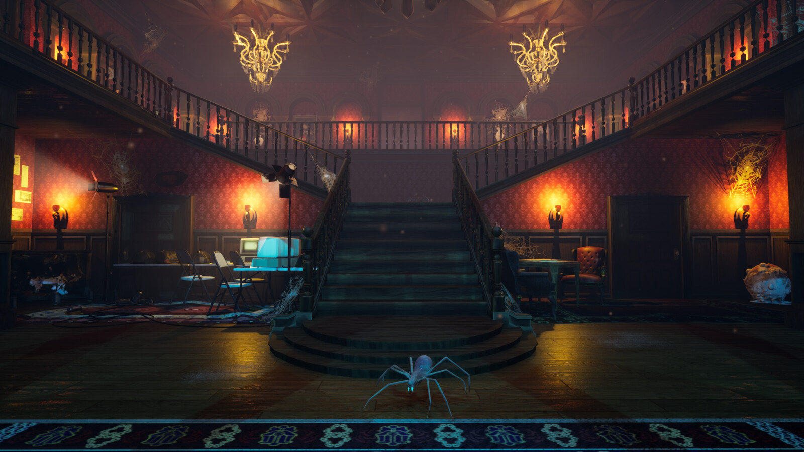 FOYER: Responsible for Set Dressing, Lighting
