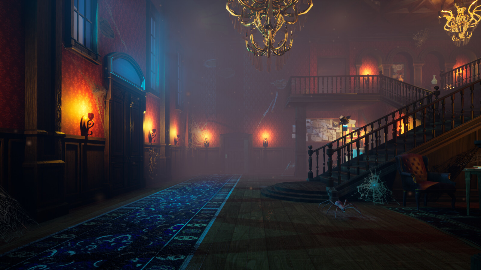 FOYER: Responsible for Set Dressing, Lighting