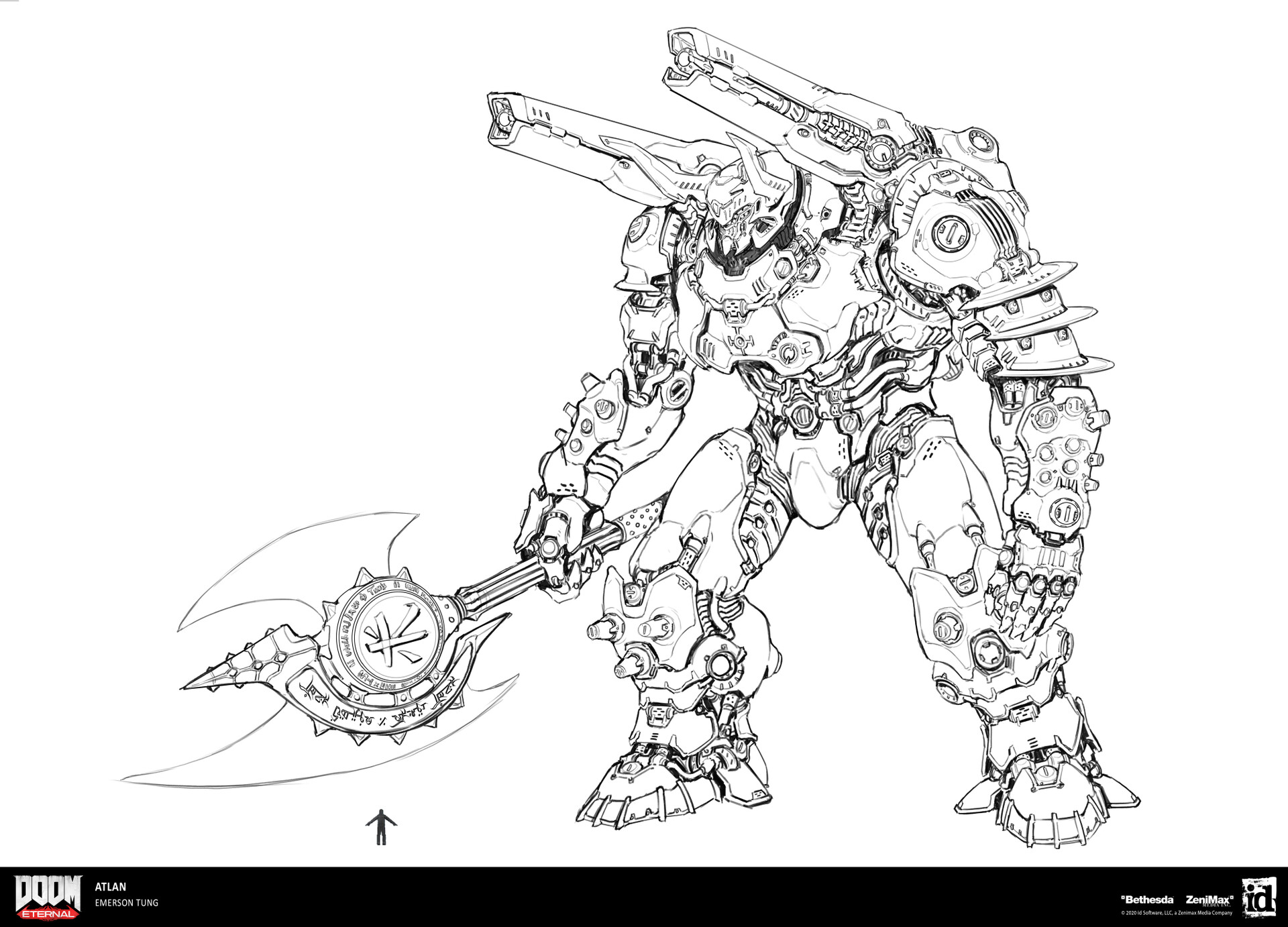 Emerson Tung - DOOM Eternal - Atlan