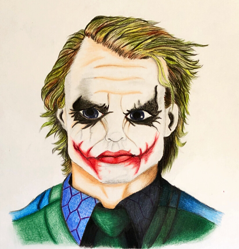 Heath Ledger – The Joker – CROSS Artworks